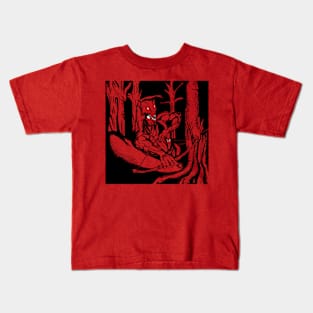 Night hunter "Wolf" Kids T-Shirt